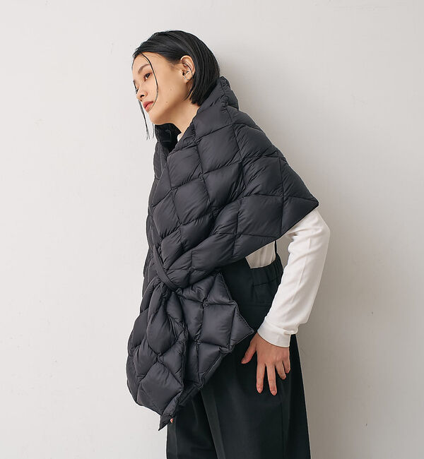 collex「【TAION】リバーシブルダウンストール」|マフラー|