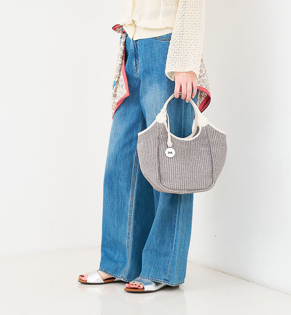 collex「【MARCO MASI】別注 レザーハンドル ラフィア 2WAYトートバッグ M」|トートバッグ|