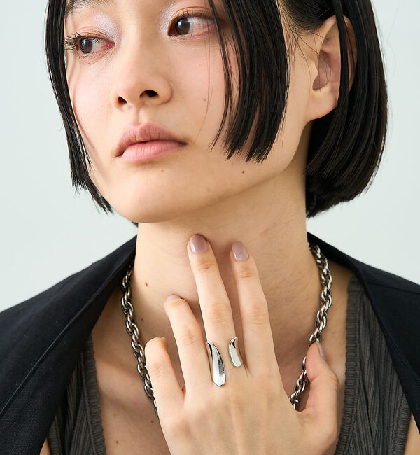 collex「【dignif】スリットメタルリング」|リング|