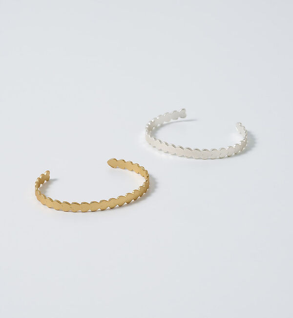 collex「【Ljud/ユード】ハートブラスバングル」|ブレスレット・バングル|