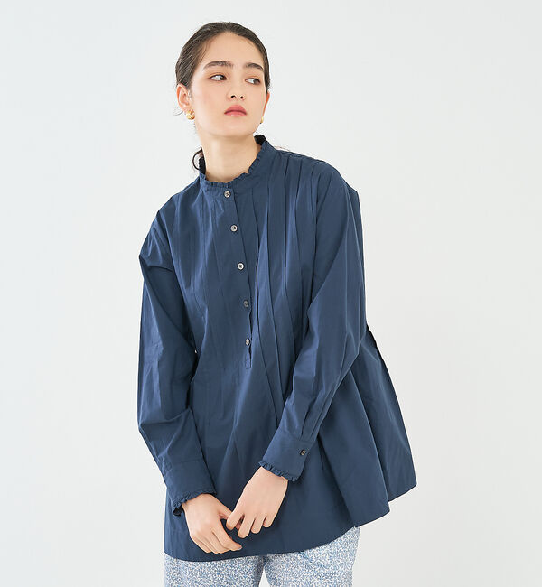 collex「タックフリルブラウス」|シャツ・ブラウス|