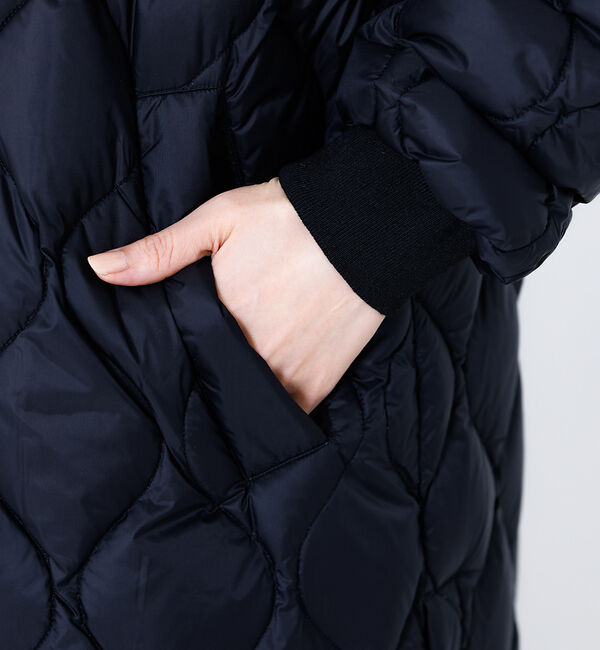 collex「【TAION】 オーバーサイズ ダウン ロングジャケット」|ダウン|