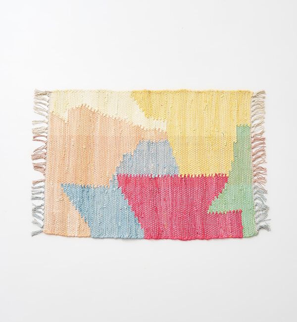 collex「【RugRu】BECKY ベッキー マット 50&times;70 インド綿 玄関マット キ」|その他|