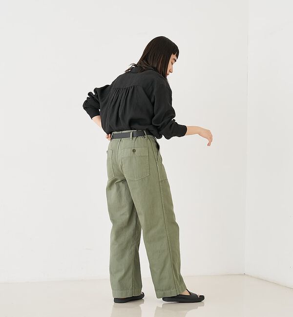 collex「ダブルカラー リネンシャツ」|シャツ・ブラウス|