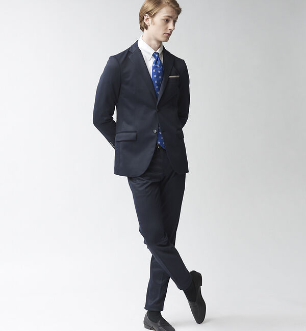 ABAHOUSE「【セットアップ対応】モックロディ WFバックメッシュ ジャケット」|テーラードジャケット|