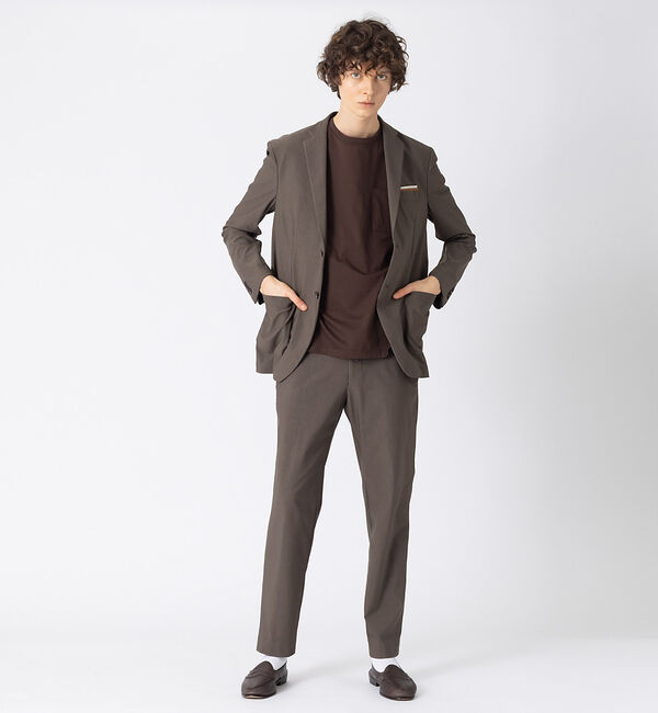 ABAHOUSE「【セットアップ対応】ライクラ ニット ストレッチ ジャケット」|その他|