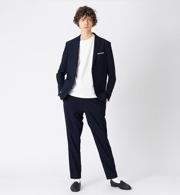 ABAHOUSE「【セットアップ対応】ライクラ ニット ストレッチ ジャケット」|その他|