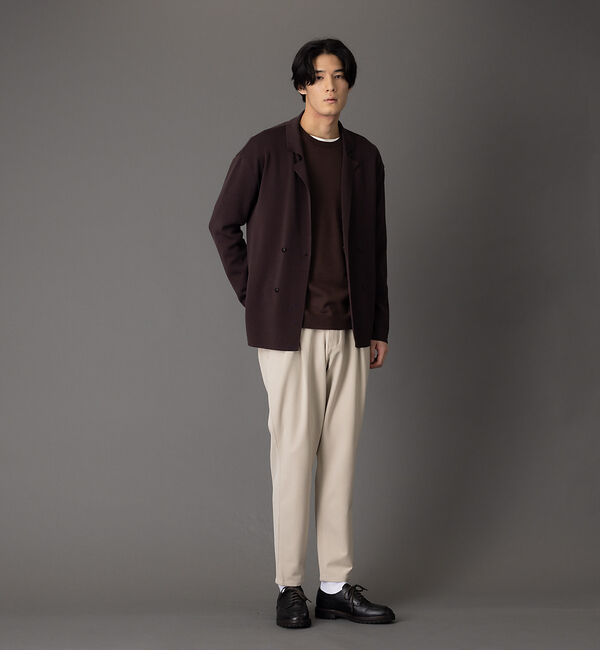 ABAHOUSE「【エクストラファインメリノ】ウォッシャブル＆毛玉レス ニット」|ニット・セーター|