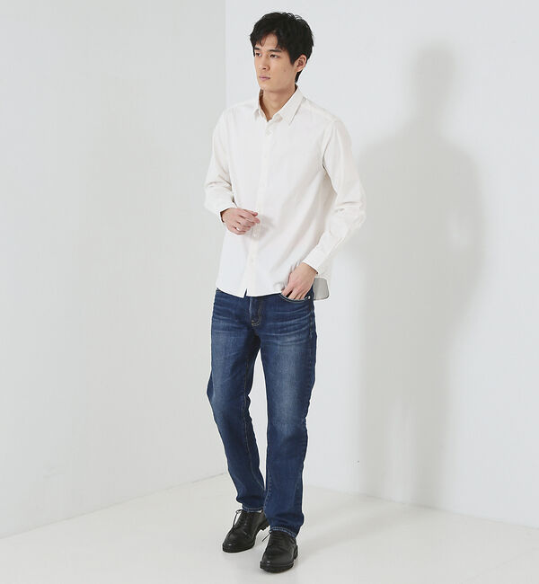 ABAHOUSE「ストレッチ コットン レギュラーカラー シャツ」|シャツ・ブラウス|