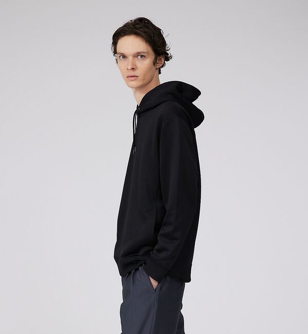 ABAHOUSE「エレガント スウェットパーカー」|パーカー|ブラック