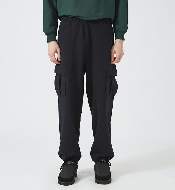 ABAHOUSE「【FRUIT OF THE LOOM】ヘビーオンス スウェット カーゴパンツ」|カーゴ|