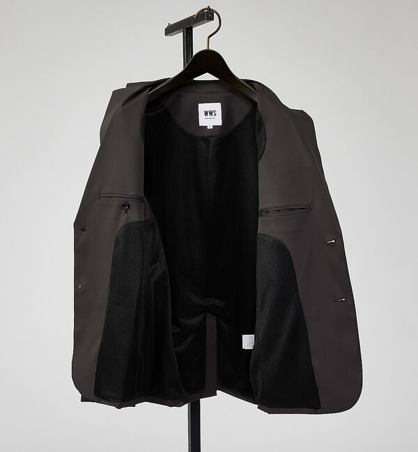 ABAHOUSE「【WWS / セットアップ対応】テーラードジャケット/裏地あり/93-1001W」|テーラードジャケット|