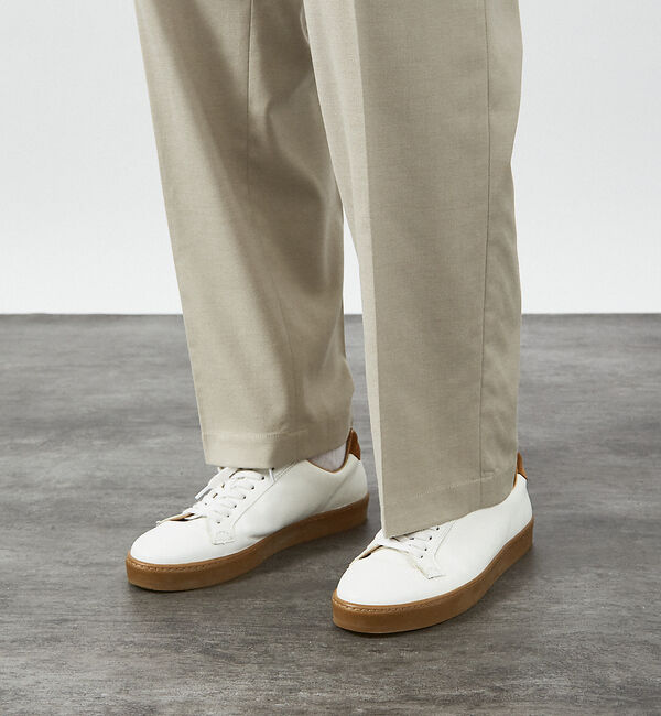 ABAHOUSE「ドレープ ウール インタック スラックス / ワイドストレート」|その他|