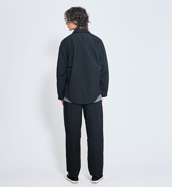 ABAHOUSE「【セットアップ対応】TUCK＆DARTS ワッシャーナイロン シャツブルゾン /」|シャツ・ブラウス|