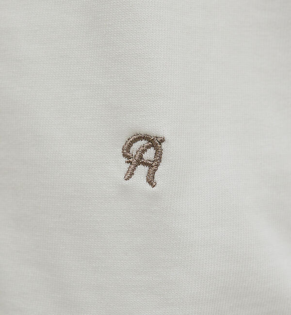 ABAHOUSE「ワンポイント刺繍　クルーネック長袖Tシャツ」|Tシャツ・カットソー|