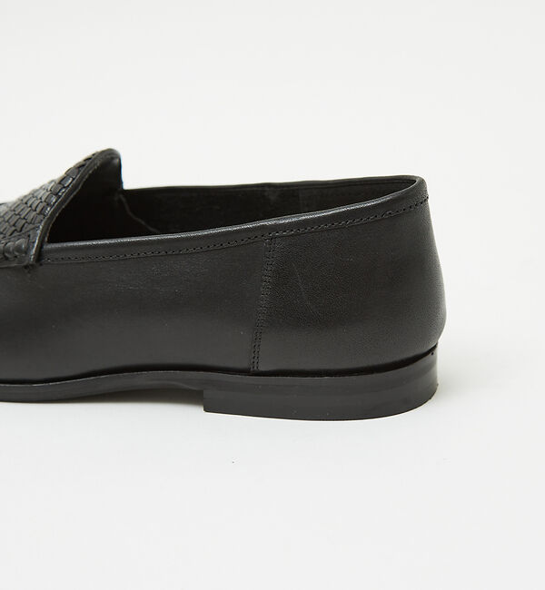 alfredoBANNISTER「レザーメッシュスリッポン」|スニーカー|