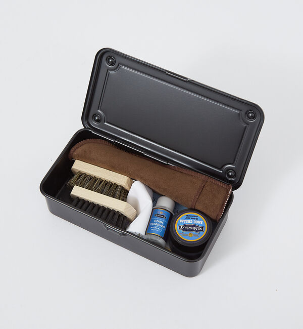 alfredoBANNISTER「【40周年】記念シューケアキット【TOYO STEEL&times;R&D&times;alfredoB」|シューケア|ブラック