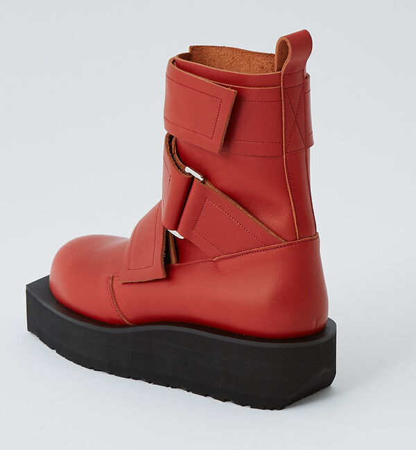 alfredoBANNISTER「【40周年】ビッグストラップ ロング ブーツ」|ショートブーツ|