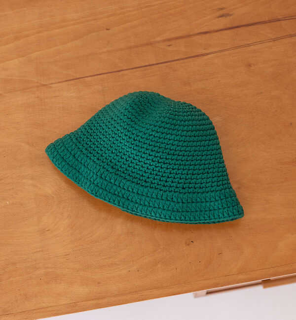 Rouge vif「【Ruben】ハンドクラフトニットハット」|その他|グリーン