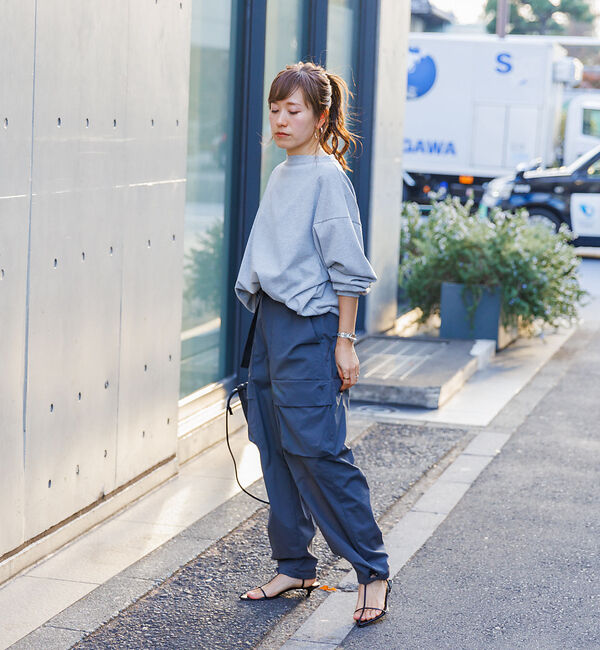 Rouge vif「ゆるシルエットバックヘンリーカットプルオーバー」|Tシャツ・カットソー|