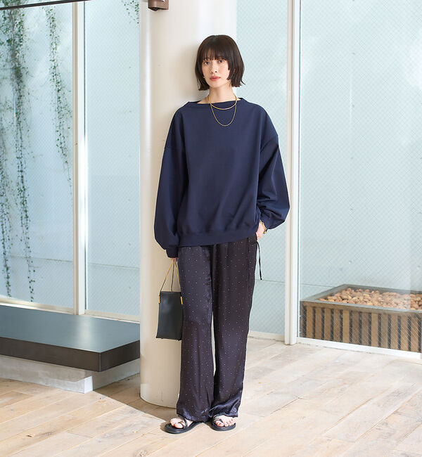 Rouge vif「ゆるシルエットバックヘンリーカットプルオーバー」|Tシャツ・カットソー|