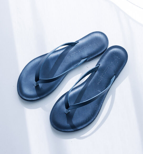 Rouge vif「【NICOLAS LAINAS/ニコラスライナス】レザートングサンダル」|サンダル|