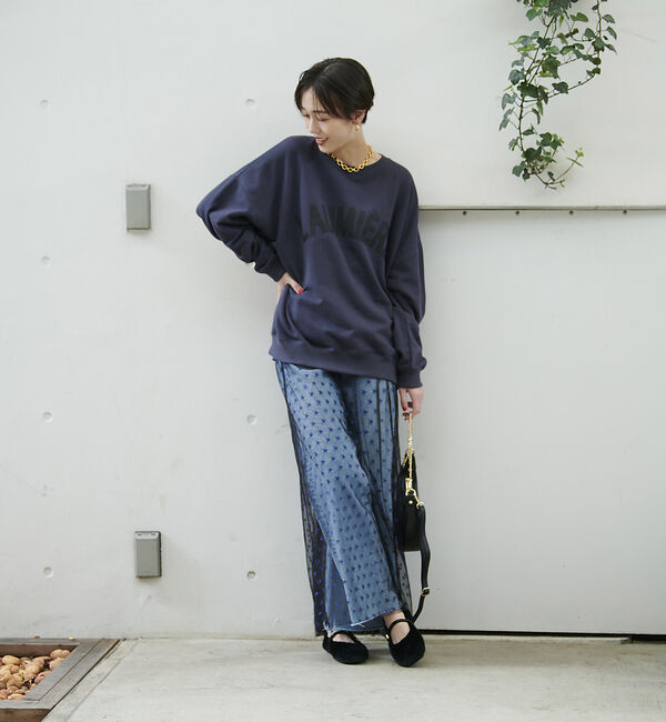 Rouge vif「スター＆ハート柄チュールスカート」|スカート|