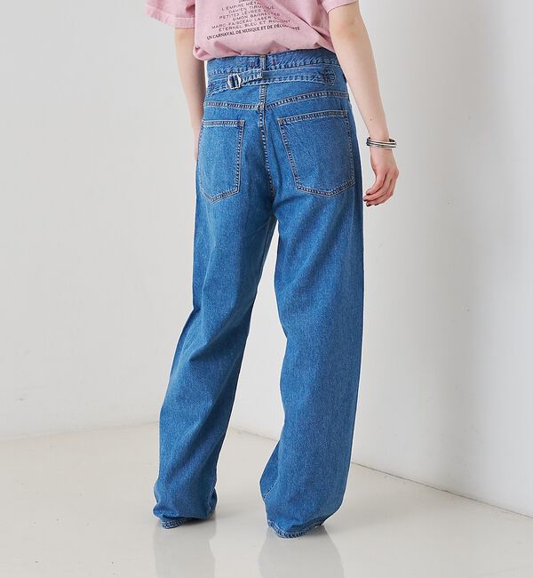 Rouge vif「【NEEDBY heritage/ニードバイヘリテージ】KOH ワイドストレート」|デニム|