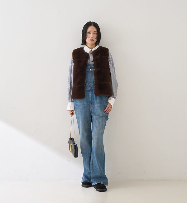 Rouge vif「エコファージレ」|ダウンベスト・ベスト|