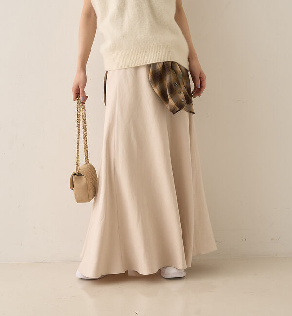 Rouge vif「【定番人気】【2025AW】切替マキシスカート」|スカート|