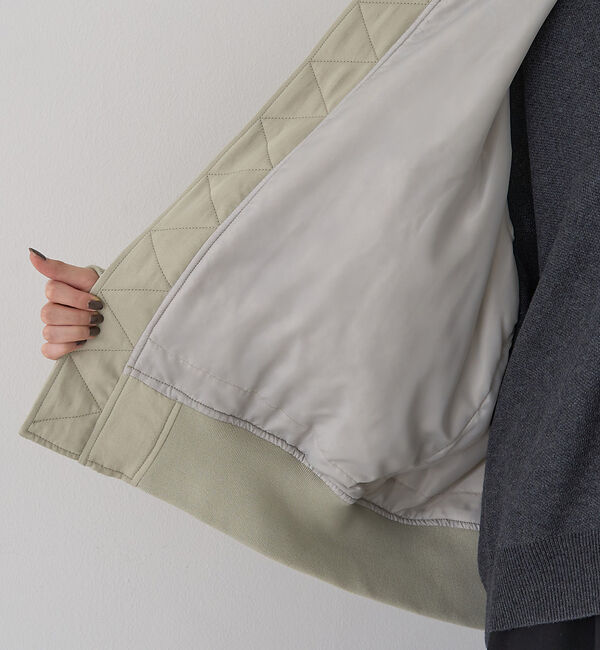 Rouge vif「【高機能中綿使用】ミリタリーブルゾン」|ブルゾン・スタジャン|