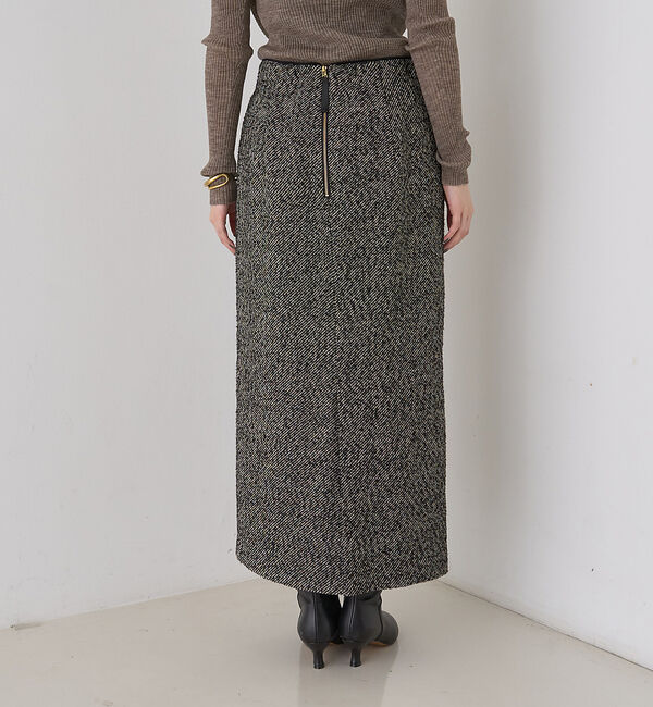 Rouge vif「【セットアップ対応】ポリウーリングカルセタイトスカート」|スカート|