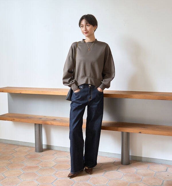 Rouge vif「【2025AW新色登場】ダンボールショートスウェット」|スウェット・ジャージ|