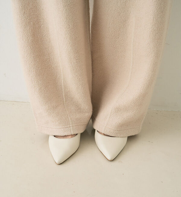 Rouge vif「ウール起毛ジャージーカーブパンツ」|その他|