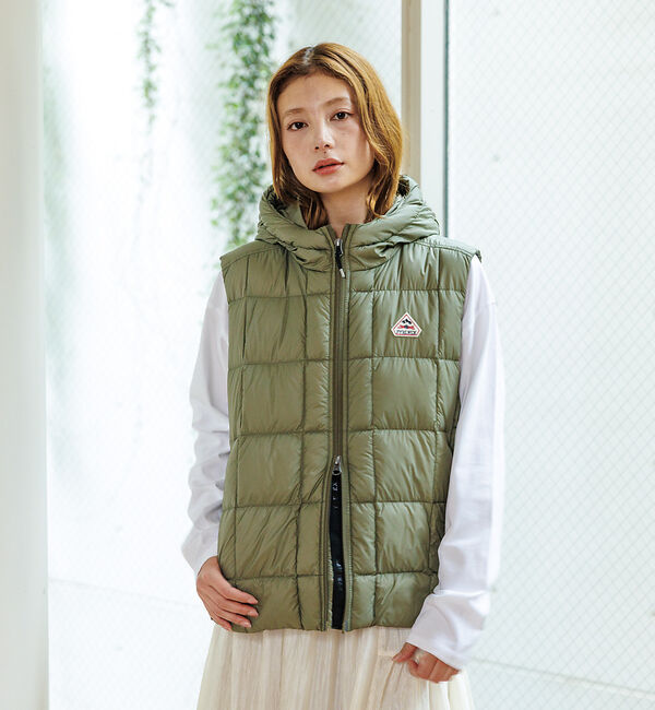 Rouge vif「【PYRENEX / ピレネックス】BASSIA VEST / バッシア ベスト」|ダウン|
