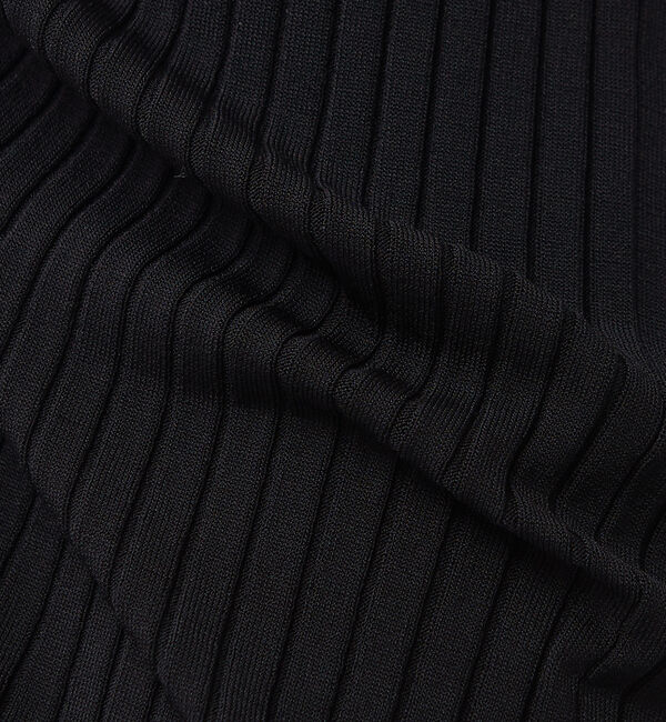 qualite「【WEB・一部店舗限定】《セットアップ対応》リブニットワイドパンツ」|その他|