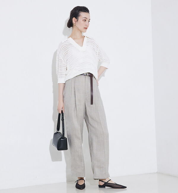 qualite「【セットアップ対応】ミックスカラーラミーパンツ」|その他|