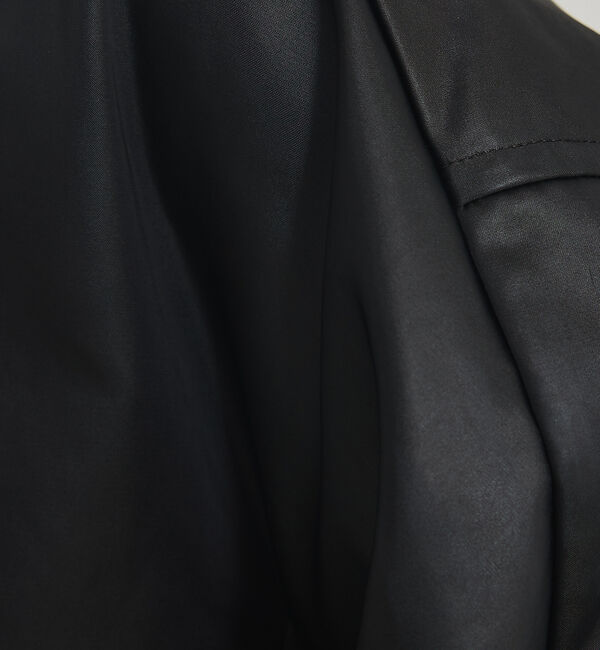 qualite「レザーライクブルゾン」|ブルゾン・スタジャン|