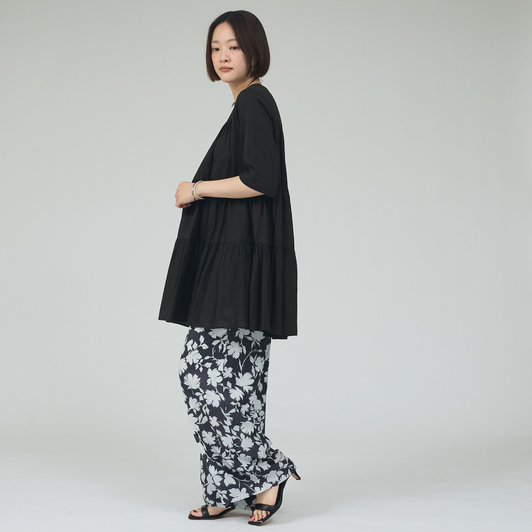 qualite「ティアードチュニック」|ワンピース|