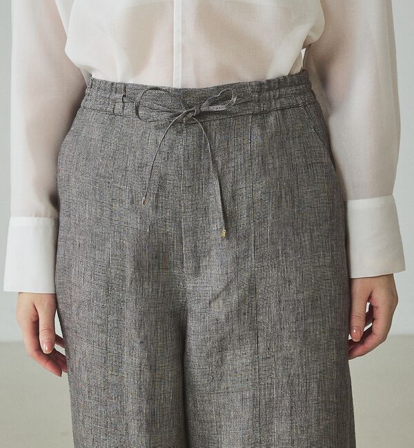 qualite「【セットアップ対応】ラメリネンドロストパンツ」|その他|