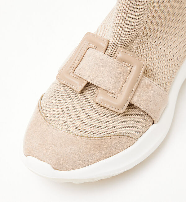 AU BANNISTER「【最高スニーカー】モチーフ付きストレッチシューズ」|スニーカー|