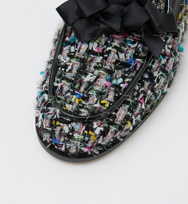 AU BANNISTER「ラグジュアリーツィードローファー」|ローファー|