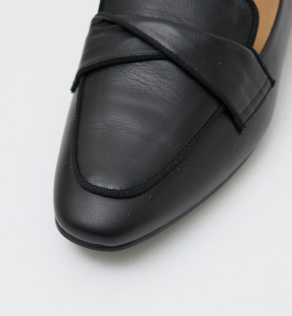 AU BANNISTER「撥水レザーローファー」|ローファー|