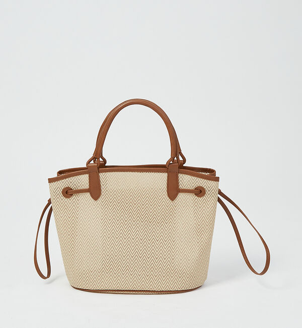 LOWELL things「Sheer/シアーメッシュ2WAYトート」|かごバッグ|