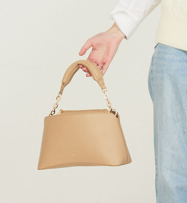 LOWELL things「【VERY掲載】Sque/クッションハンドルミニショルダー」|ショルダー・メッセンジャー|