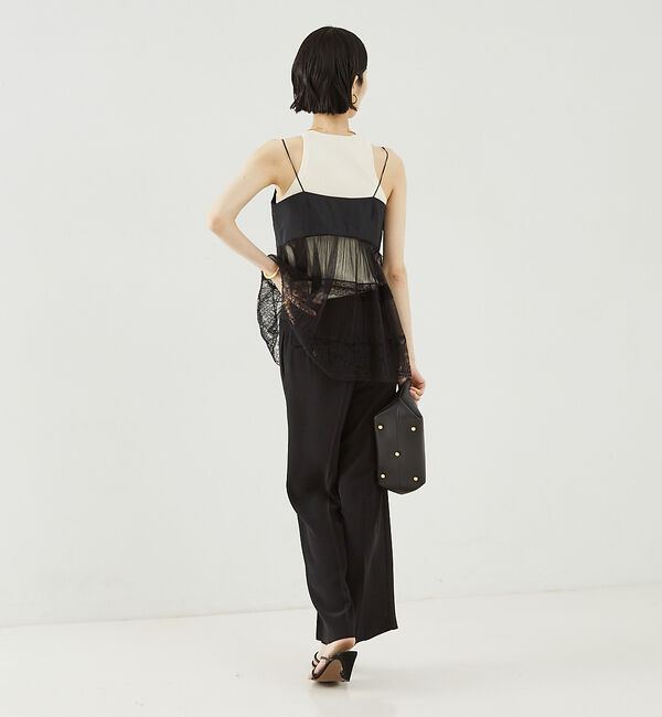 The Store by C' 「【COCUCA】プリーツチュールキャミソール」|キャミソール|