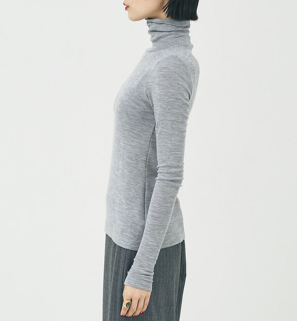 The Store by C' 「【COCUCA】シアージャージタートルプルオーバー」|Tシャツ・カットソー|