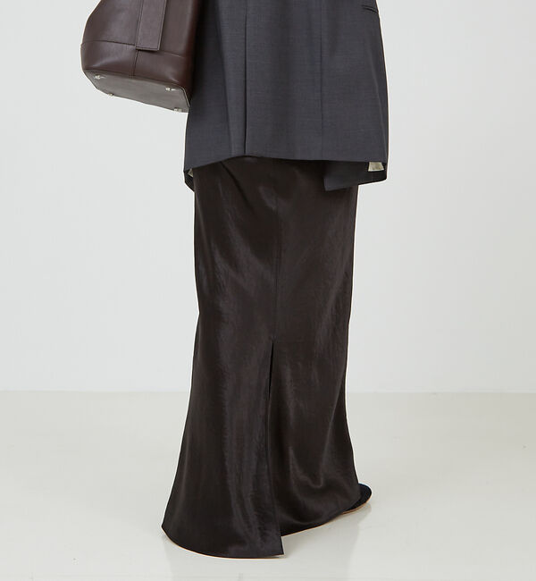 The Store by C' 「【COCUCA】サテンフレアースカート」|スカート|