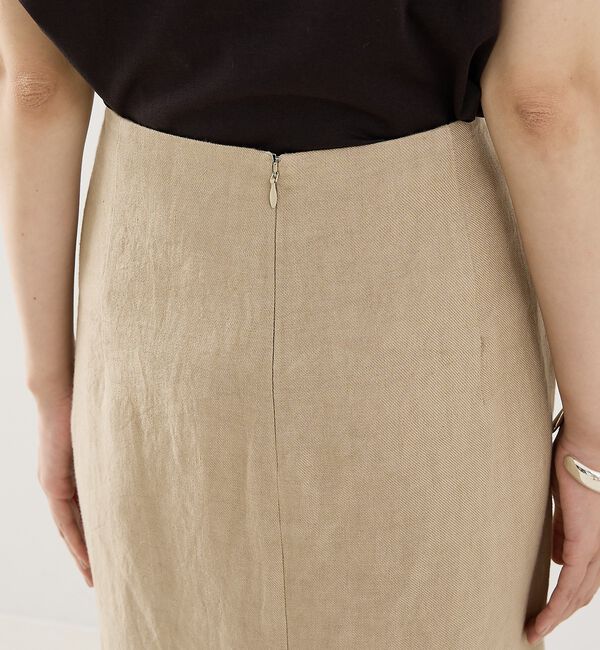 The Store by C' 「【COCUCA】リネンストレートスカート」|スカート|