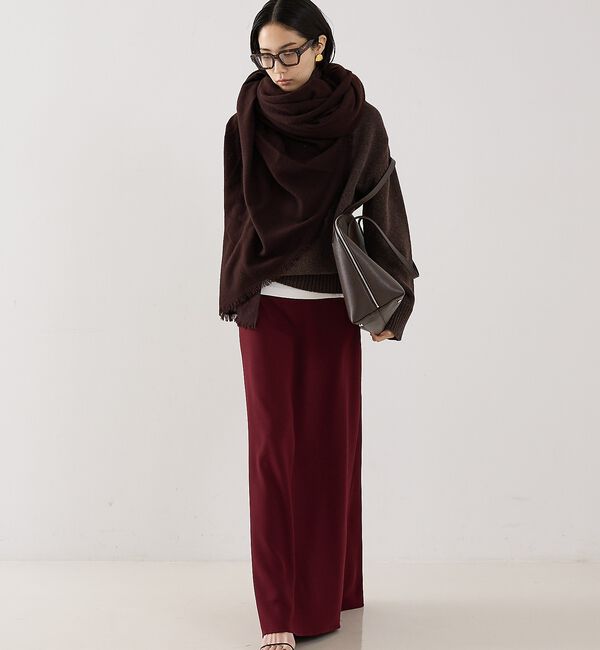 The Store by C' 「【COCUCA】ライトダブルサテンスカート」|スカート|